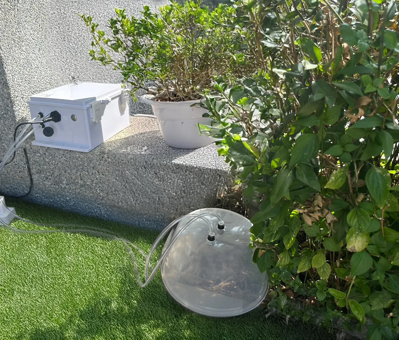 作物生長環境溫室氣體排放感測器開發