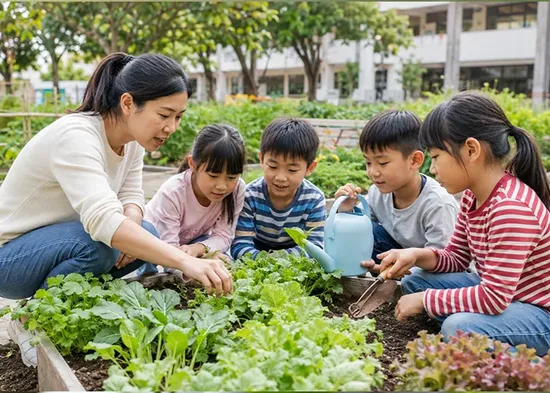 食農教育怎麼做才有趣？從種菜到智慧農業，打造會思考的校園菜園