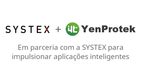 Aprovada na avaliação de fornecedores da SYSTEX e fornecedora oficial