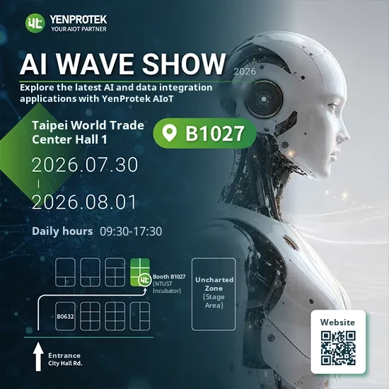 YenProtek AIoT to Exhibit at AI WAVE SHOW 2026