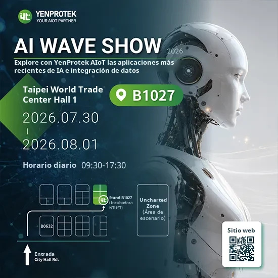 YenProtek AIoT expondrá en AI WAVE SHOW 2026