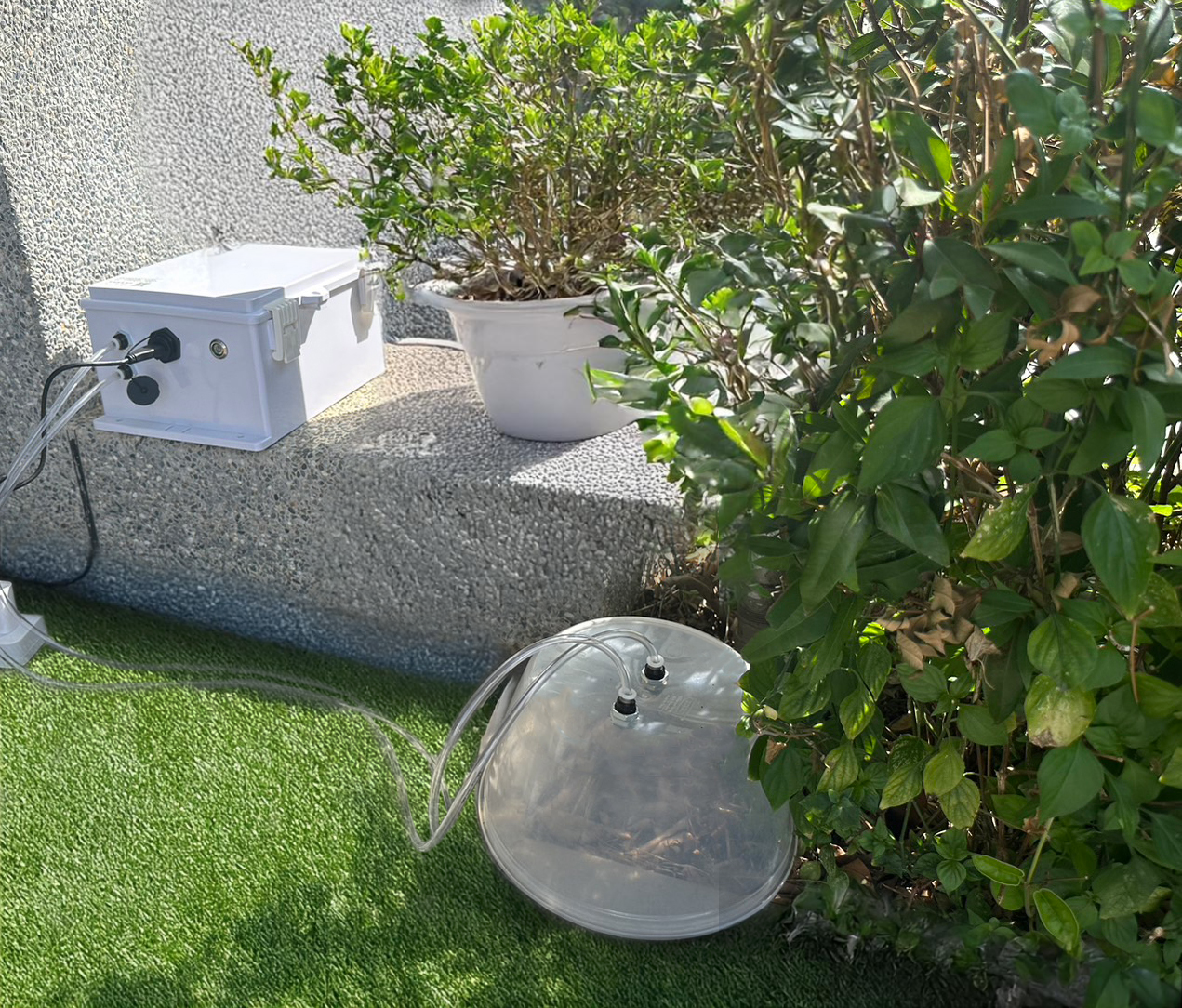 作物生長環境溫室氣體排放感測器開發