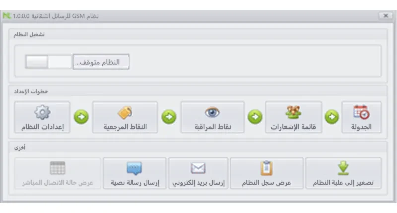 إنذارات UPS غير الطبيعية عبر SMS وE-Mail