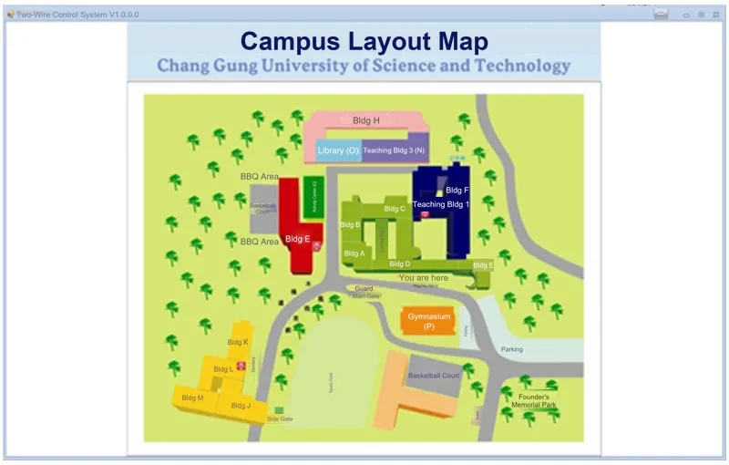 Lighting Control System for Chang Gung University of Science and Technology