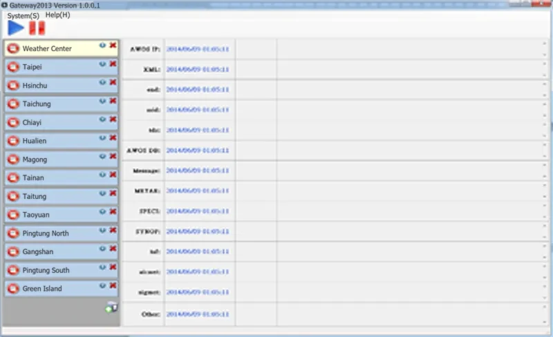Island-Wide Weather Information Collection and Aggregation Program