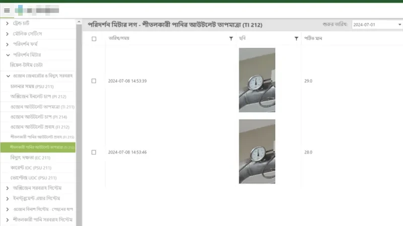 Monitor-Fairy - পানি শোধনাগার এলাকায় বহু-মান পর্যবেক্ষণ ব্যবস্থা, সাইটের ছবি 1