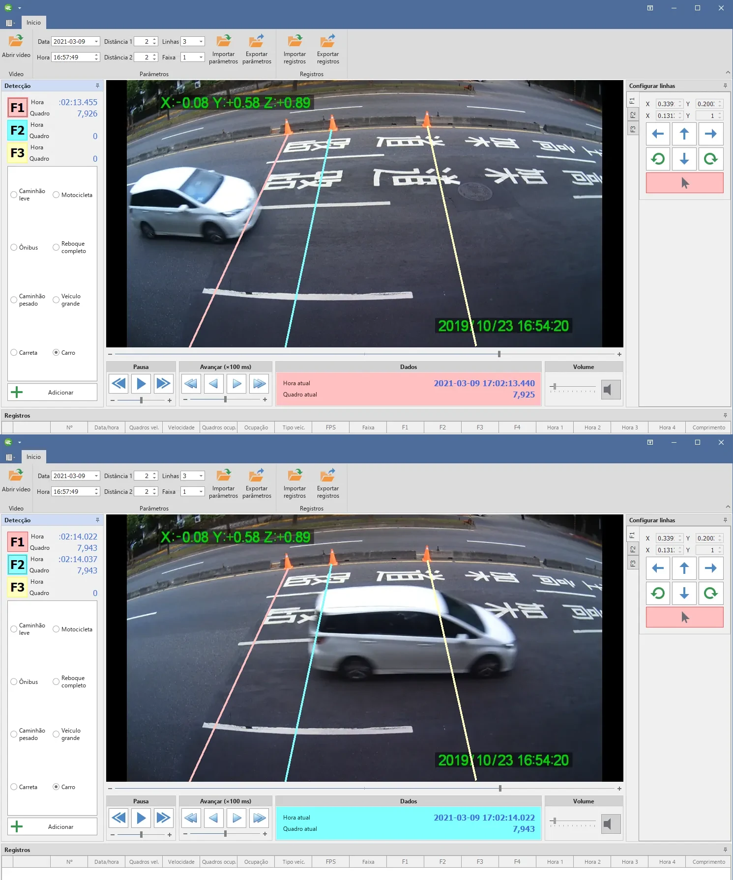 Desenvolvimento de sistema inteligente de medição de velocidade por imagem